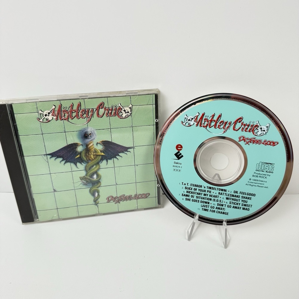 Mötley Crüe – Dr. Feelgood CD 1989 Elektra – 60829-2 [Original Press] USA